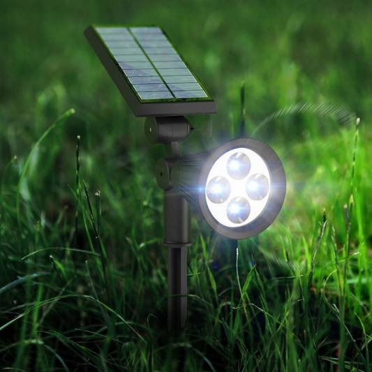LUCES SOLARES DE JARDIN BLANCO CON ESTACA |RS13610|