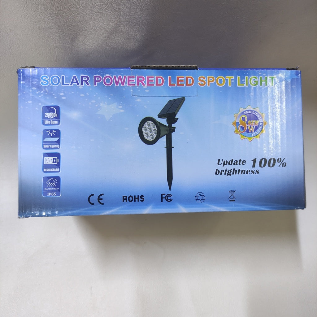 LUCES SOLARES DE JARDIN BLANCO CON ESTACA |RS13610|