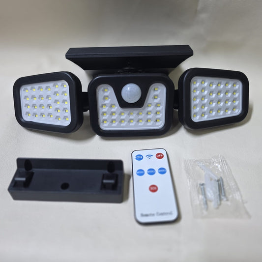 LAMPARA SOLAR TRIPLE |K579|