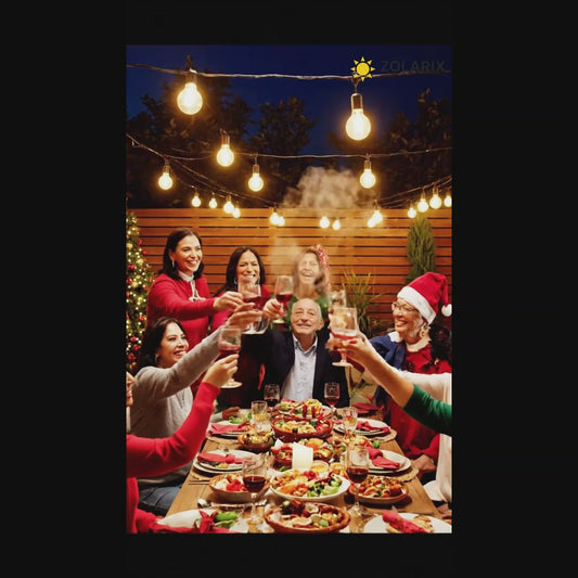 GUIRNALDA SOLAR 5M- 10 FOCOS